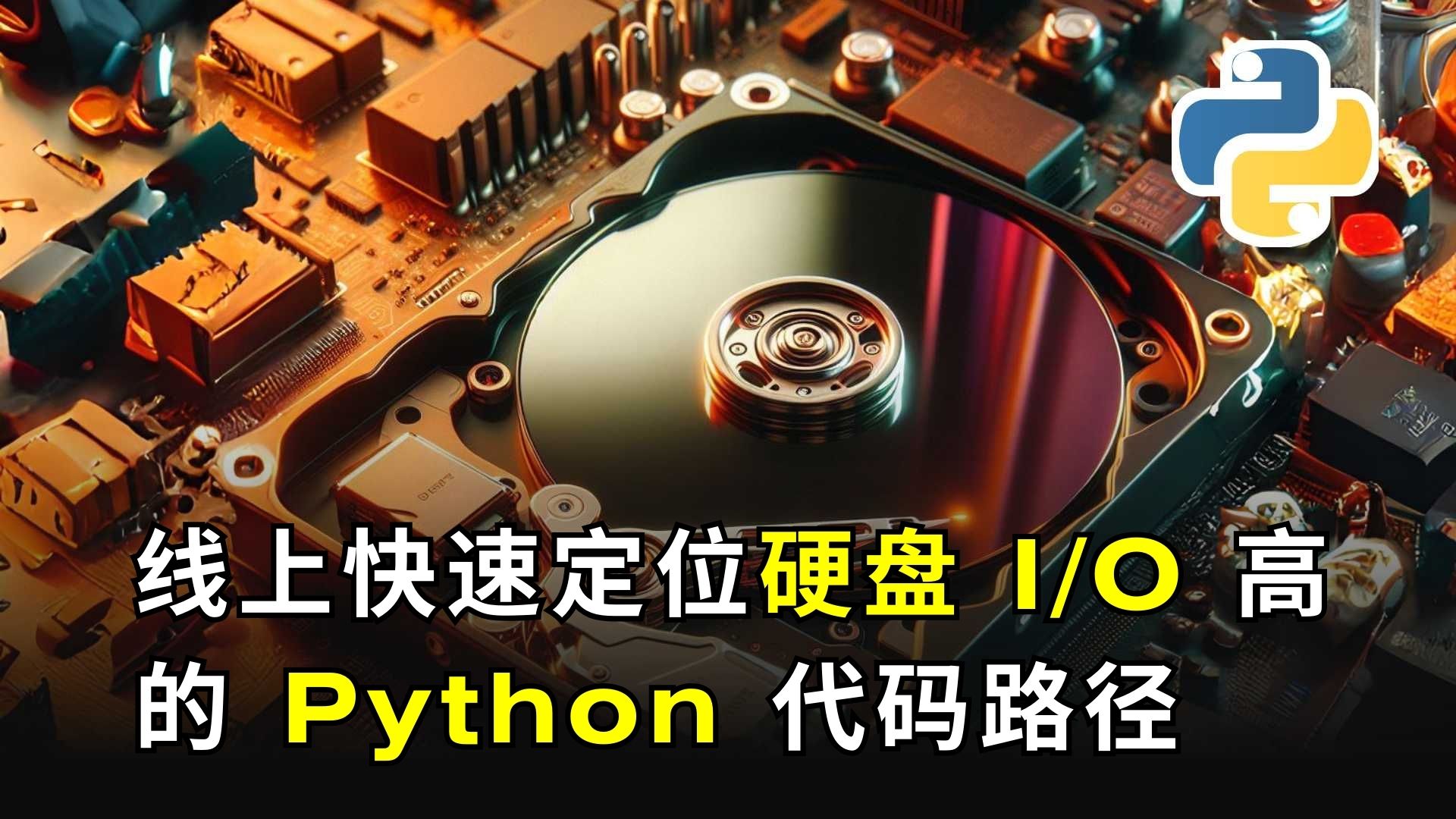 线上快速定位硬盘 I/O 高的 Python 代码路径（使用 OpenResty XRay）