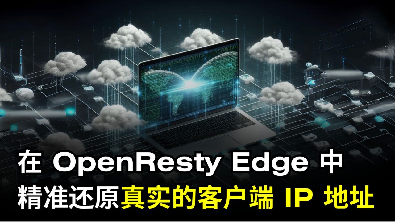  Precisely restore the real client IP address in OpenResty Edge