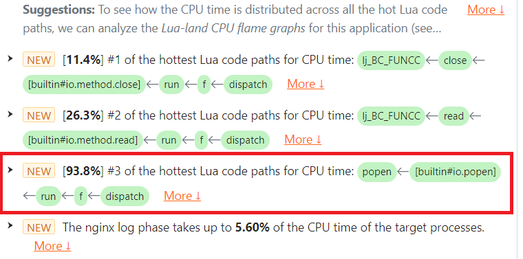 io.popen 的 CPU 问题